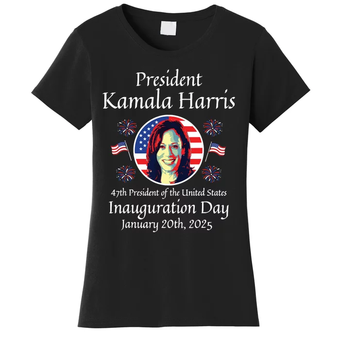 President Kamala Harris Inauguration 2025 Memorabilia Women's T-Shirt