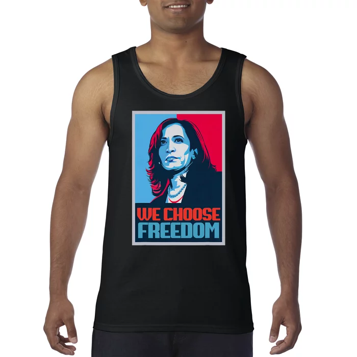 Poster Kamala Harris President 2024 Madam Vp Tank Top