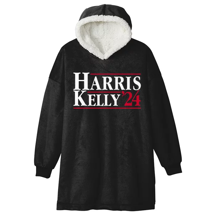 President Kamala Harris Mark Kelly Brat Prosecutor Astronaut Premium Hooded Wearable Blanket