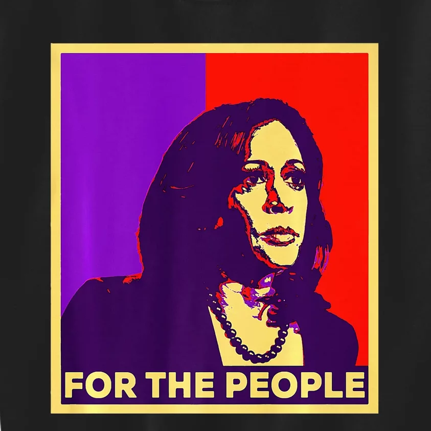 Poster Kamala Harris For The People Kamala Harris 2024 Kids Sweatshirt