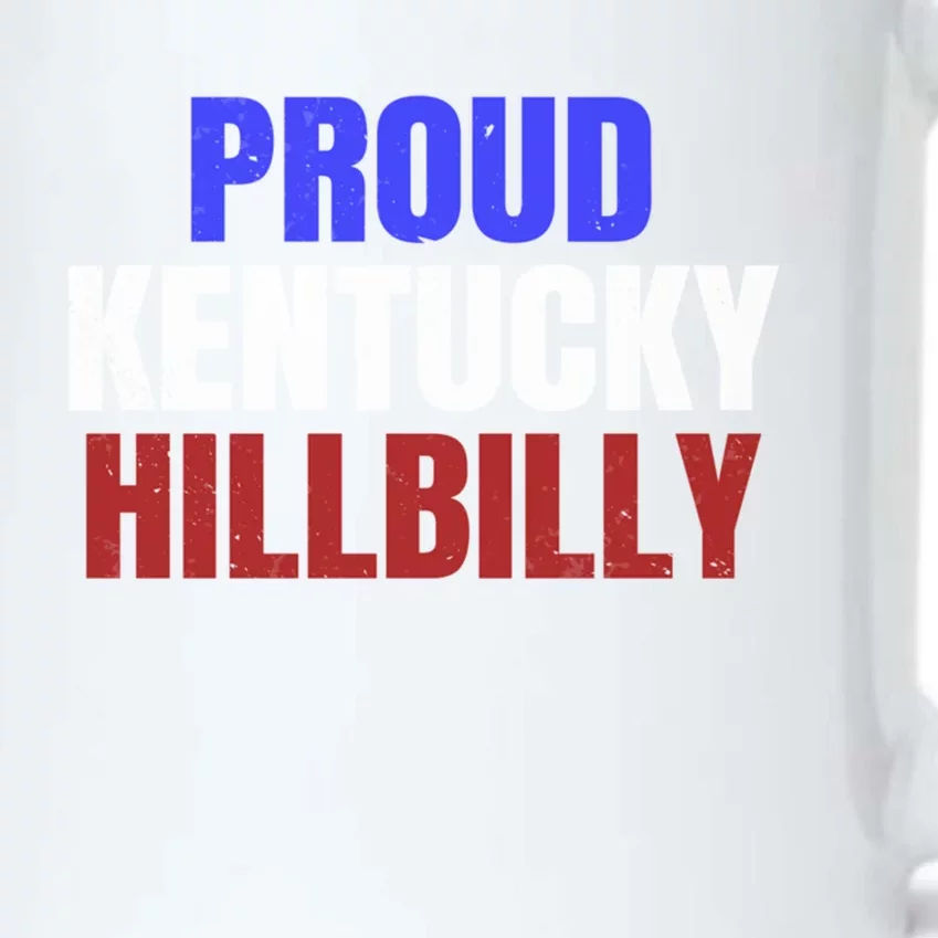 Proud Kentucky Hillbilly Gift Black Color Changing Mug