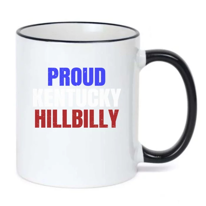 Proud Kentucky Hillbilly Gift Black Color Changing Mug