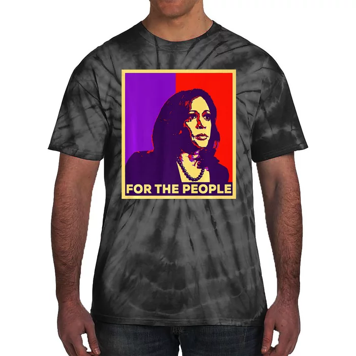 Poster Kamala Harris For The People Kamala Harris 2024 Tie-Dye T-Shirt