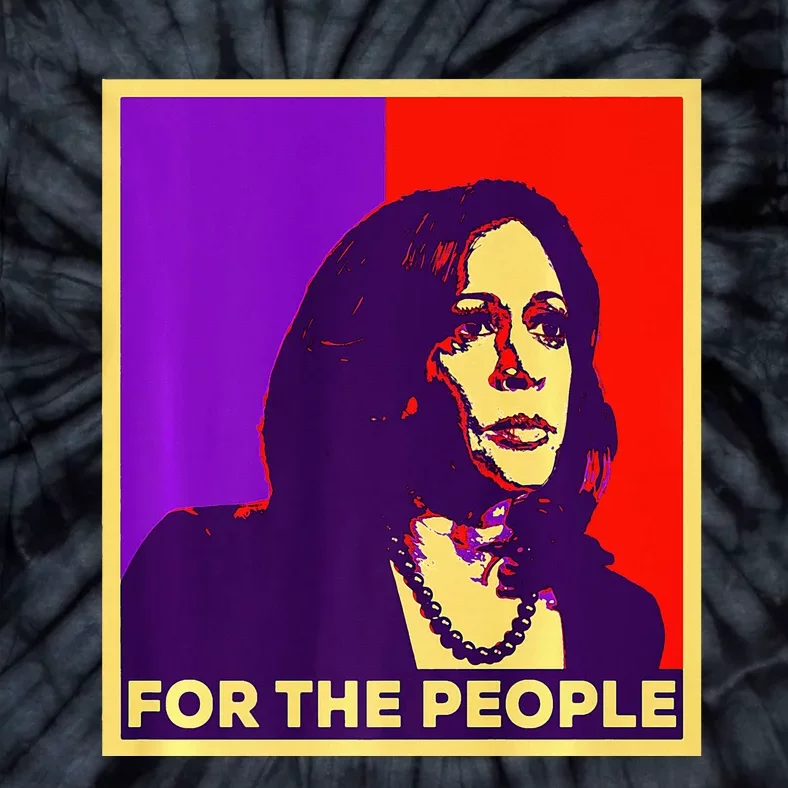 Poster Kamala Harris For The People Kamala Harris 2024 Tie-Dye T-Shirt