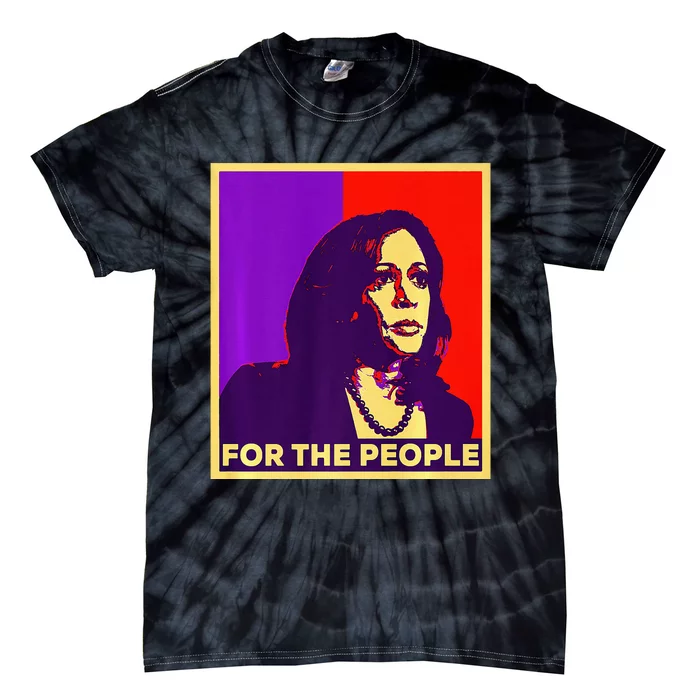 Poster Kamala Harris For The People Kamala Harris 2024 Tie-Dye T-Shirt