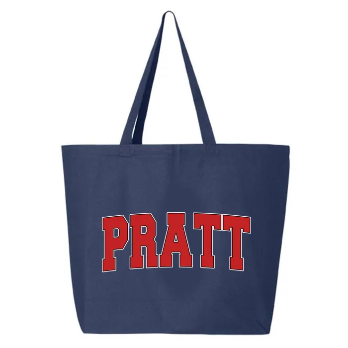 Pratt Ks Kansas Varsity Style Usa Vintage Sports Gift 25L Jumbo Tote