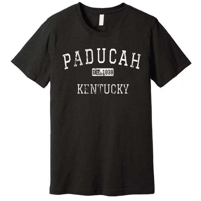 Paducah Kentucky Ky Vintage Premium T-Shirt