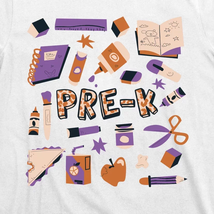 Pre K Kindergarten Back To School T-Shirt