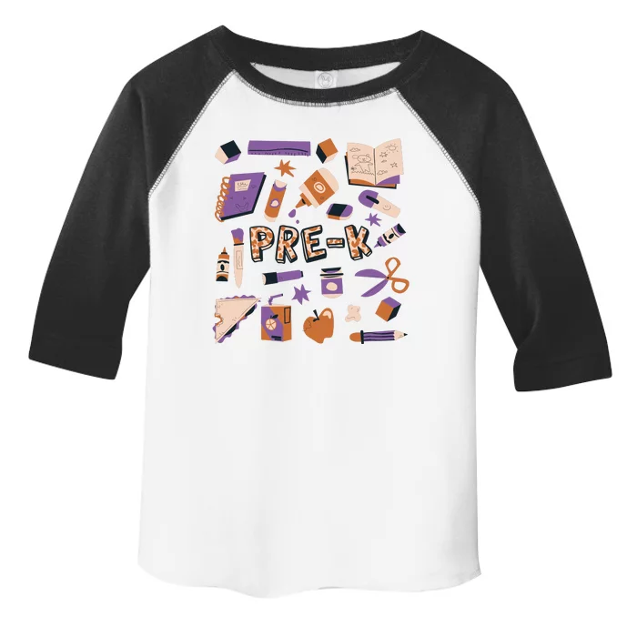 Pre K Kindergarten Back To School Toddler Fine Jersey T-Shirt