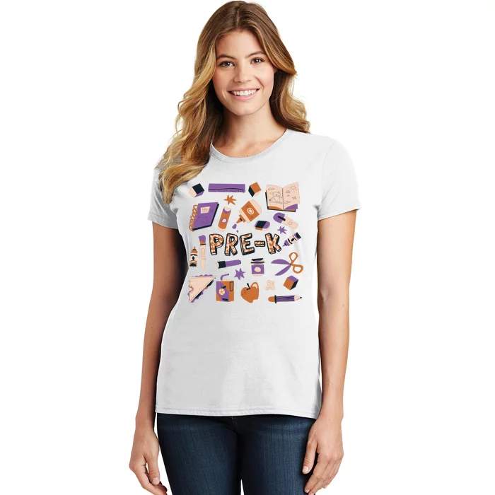 Pre K Kindergarten Back To School Women's T-Shirt