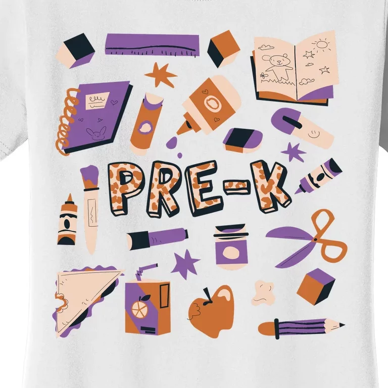 Pre K Kindergarten Back To School Women's T-Shirt