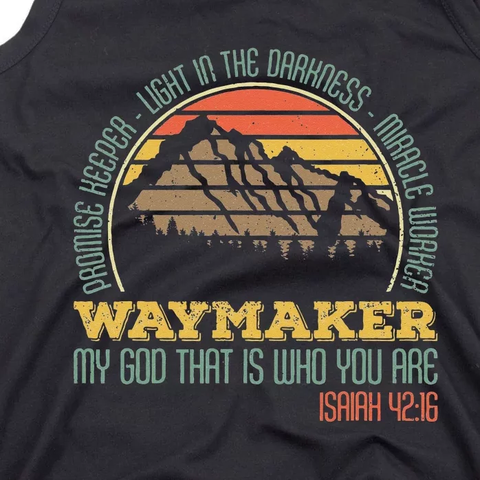 Promise Keeper Light In The Darkness Miracle Worker Tank Top