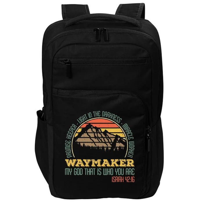 Promise Keeper Light In The Darkness Miracle Worker Impact Tech Backpack