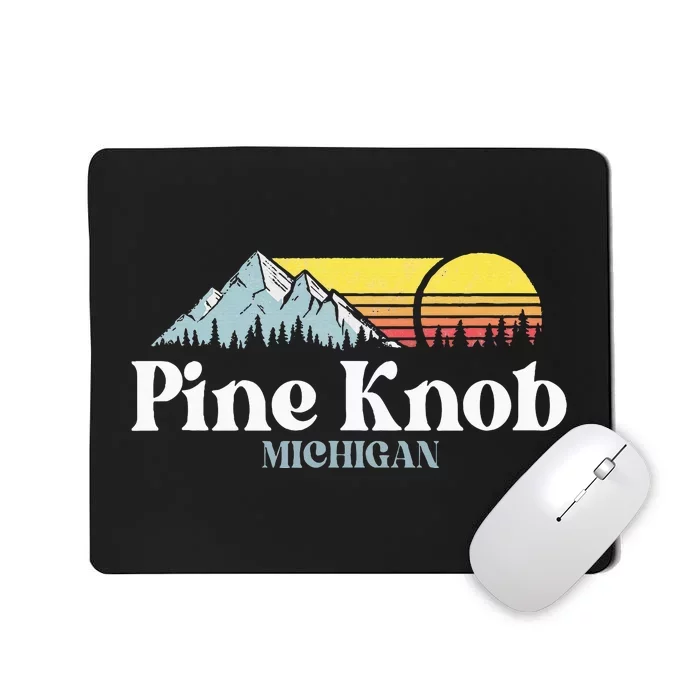 Pine Knob Michigan Ski Snowboarding Vacations Hiking Trails Mousepad