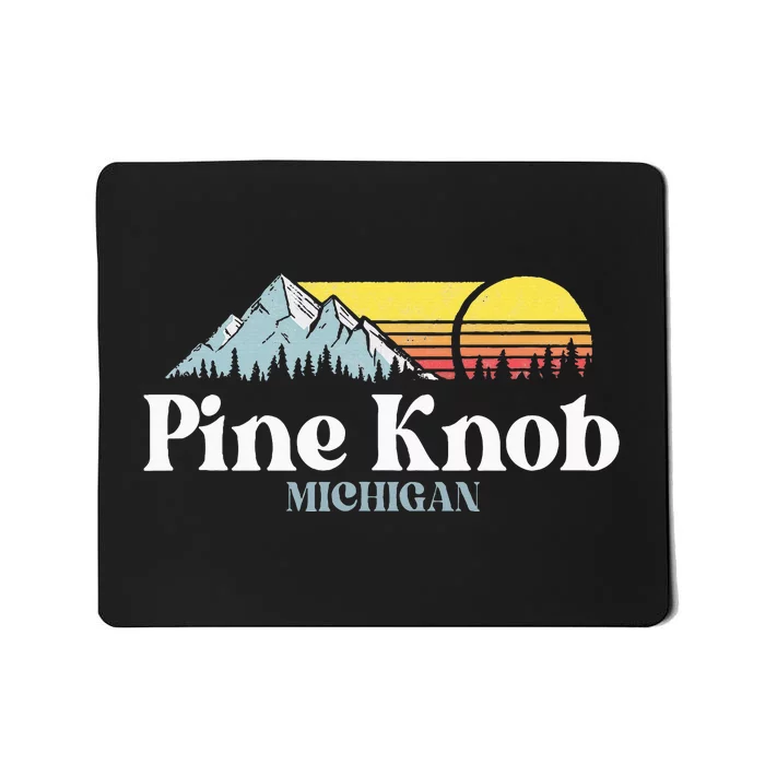 Pine Knob Michigan Ski Snowboarding Vacations Hiking Trails Mousepad