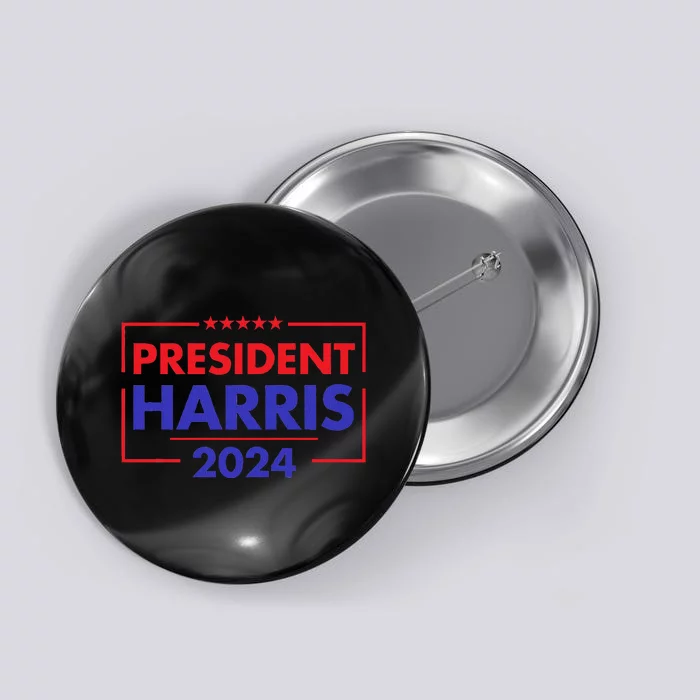 President Kamala Madam Harris Button