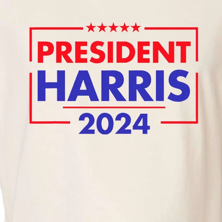 President Kamala Madam Harris Garment-Dyed Women's Muscle Tee