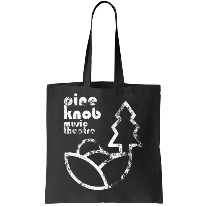 Pine Knob Music Theatre Vintage Distressed Worn Look Tote Bag