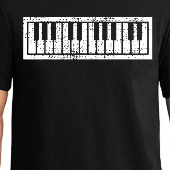 Piano Keyboard Musical Musician Pianist Gift Pajama Set