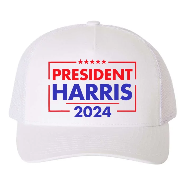 President Kamala Madam Harris Yupoong Adult 5-Panel Trucker Hat