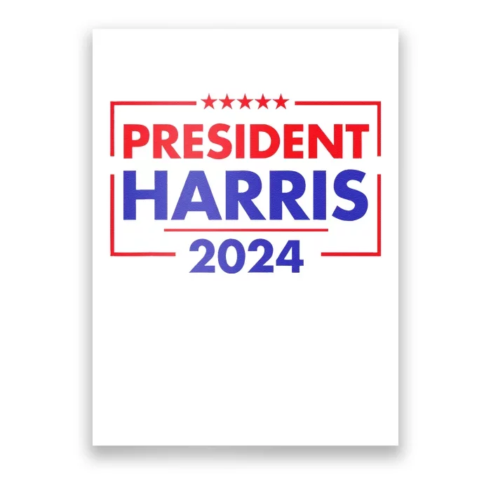 President Kamala Madam Harris Poster