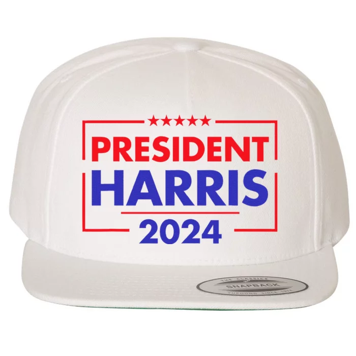 President Kamala Madam Harris Wool Snapback Cap