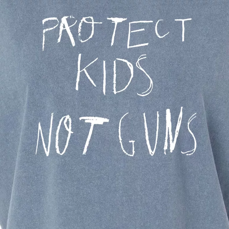 Protect Kid Not Guns Pencil Garment-Dyed Women's Muscle Tee