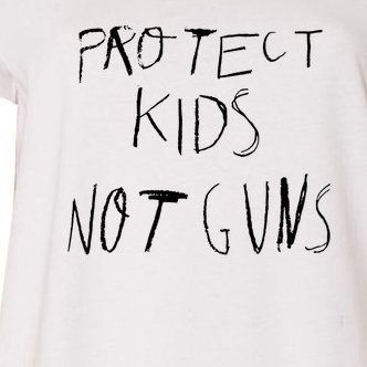 Protect Kid Not Guns Pencil Women's V-Neck Plus Size T-Shirt
