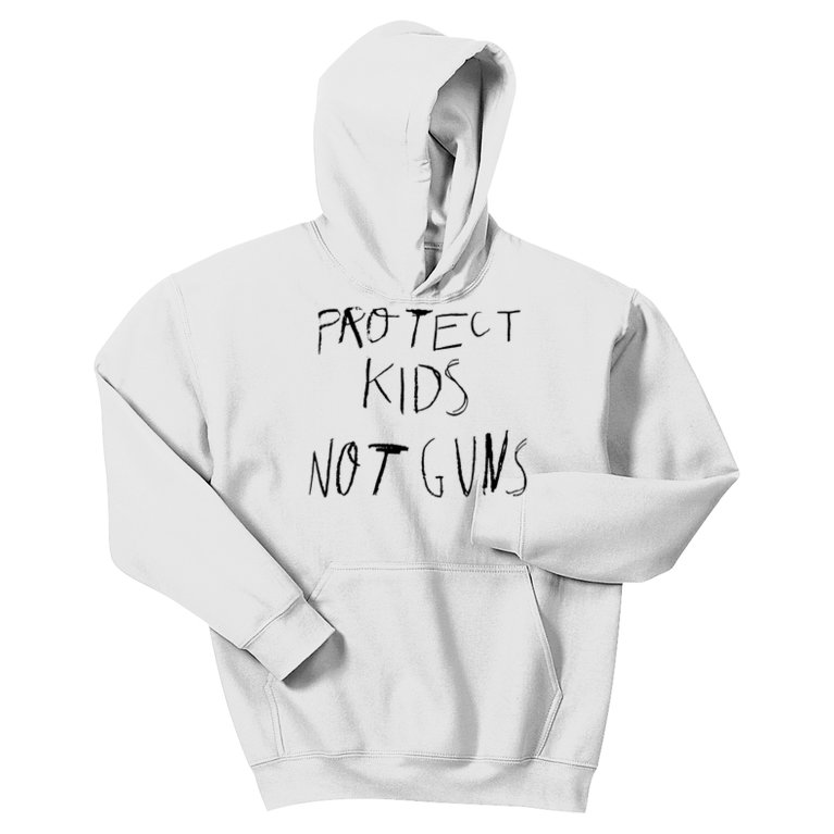 Protect Kid Not Guns Pencil Kids Hoodie