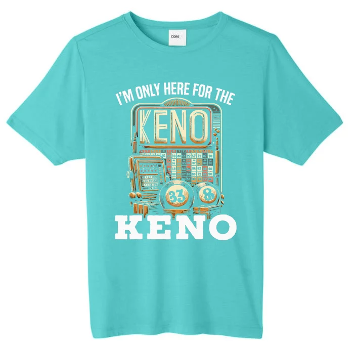 Playing Keno Numbers Casino Keno Player ChromaSoft Performance T-Shirt