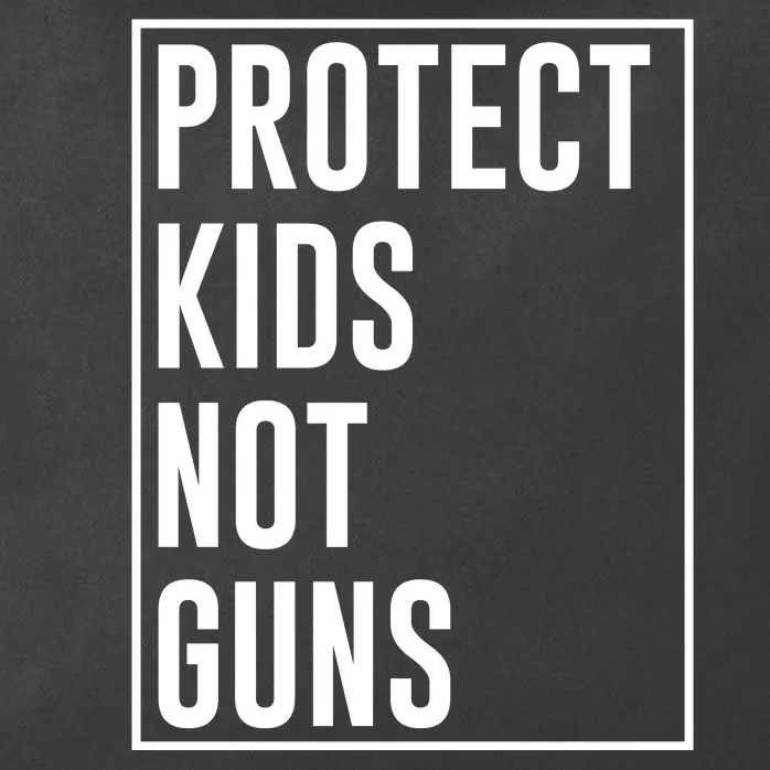 Protects Kidss Not Guns Zip Tote Bag