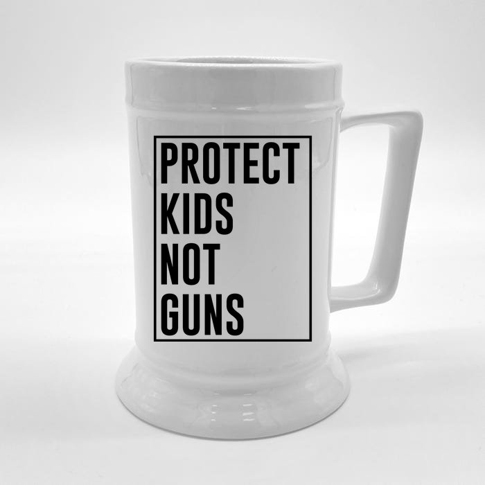 Protects Kidss Not Guns Front & Back Beer Stein