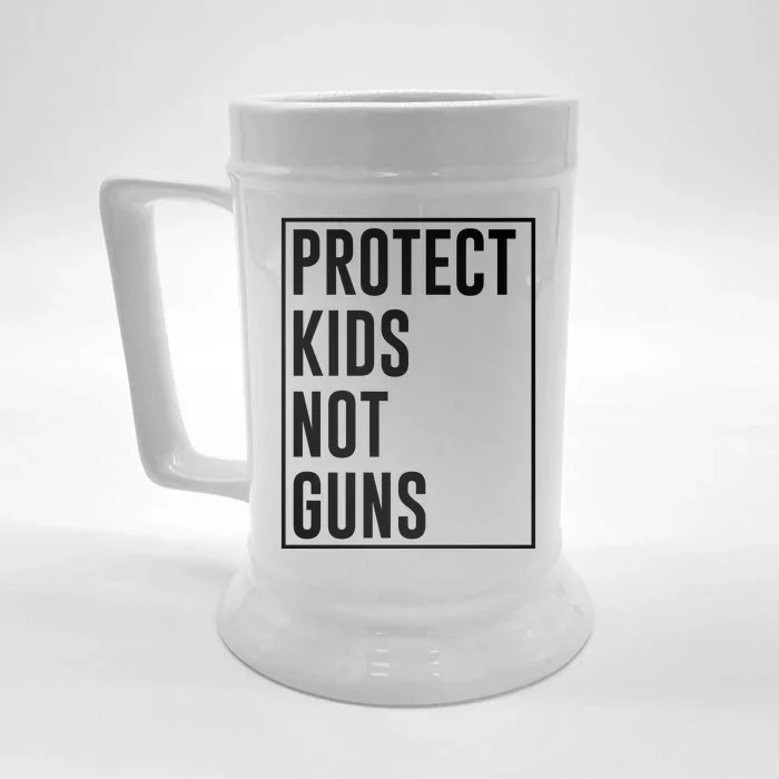 Protects Kidss Not Guns Front & Back Beer Stein