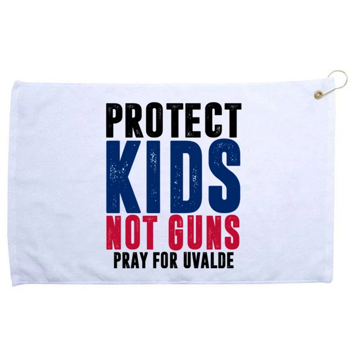 Protect Kids Not Guns Pray For Uvalde Grommeted Golf Towel