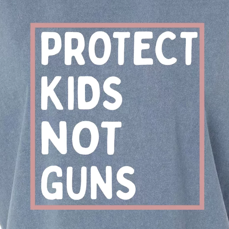 Protect Kids Not Guns End Gun Violence Uvalde Strong Garment-Dyed Women's Muscle Tee