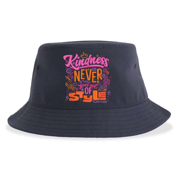 Princess Kindness Never Goes Out Sustainable Bucket Hat