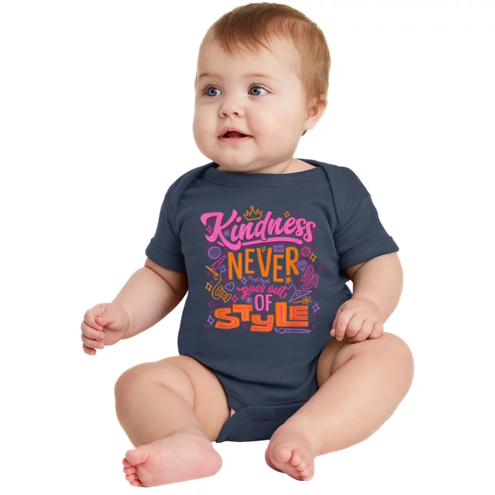 Princess Kindness Never Goes Out Baby Bodysuit