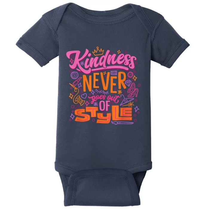 Princess Kindness Never Goes Out Baby Bodysuit