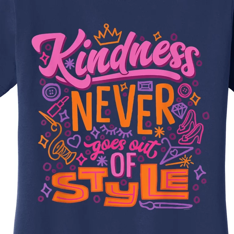 Princess Kindness Never Goes Out Women's T-Shirt