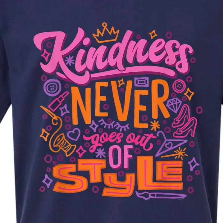 Princess Kindness Never Goes Out Sueded Cloud Jersey T-Shirt