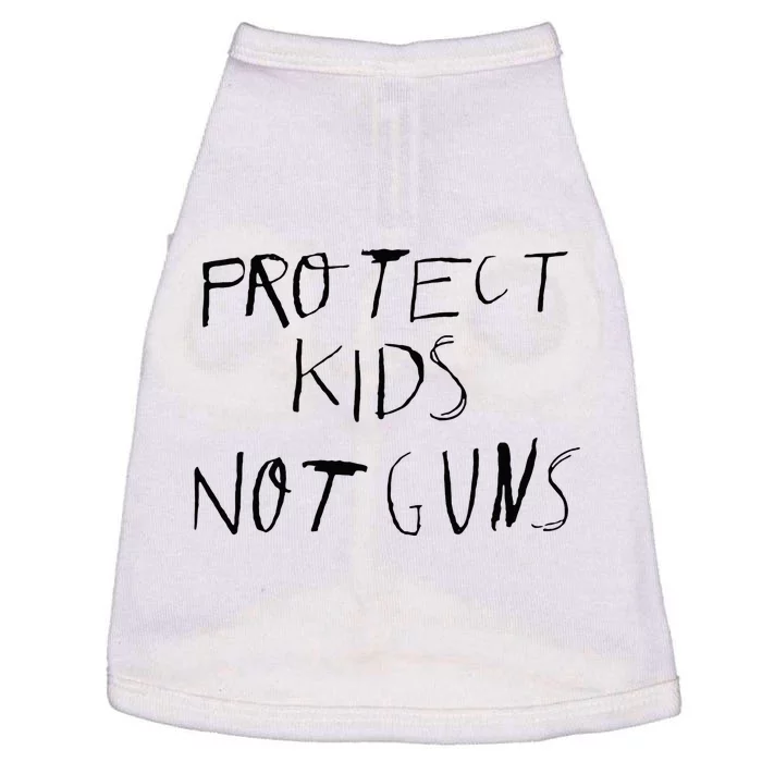 Protect Kids Not Gun Anti Gun Gun Control Doggie Tank