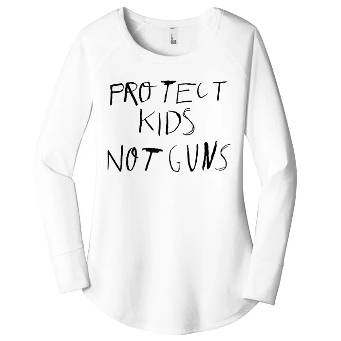 Protect Kids Not Gun Anti Gun Gun Control Women's Perfect Tri Tunic Long Sleeve Shirt