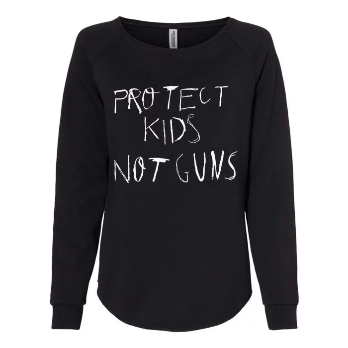 Protect Kids Not Guns Womens California Wash Sweatshirt