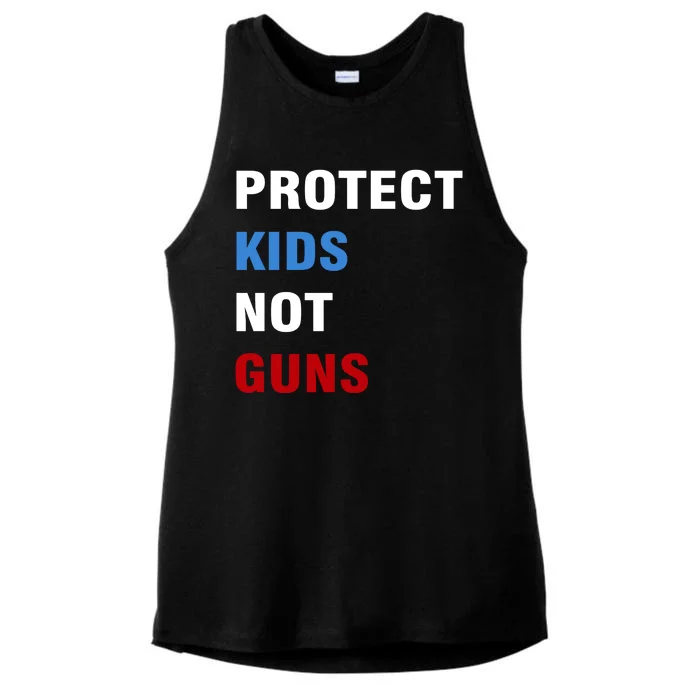 Protect Kids Not Guns Ladies Tri-Blend Wicking Tank