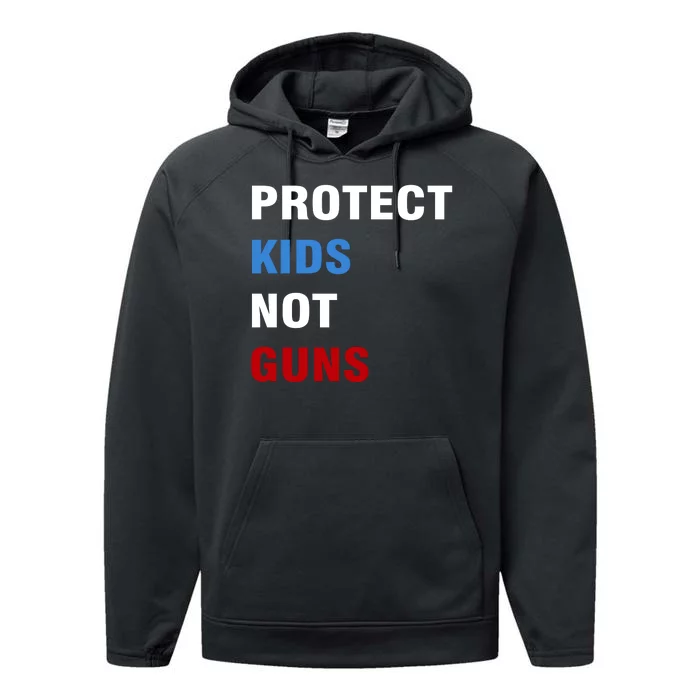 Protect Kids Not Guns Performance Fleece Hoodie