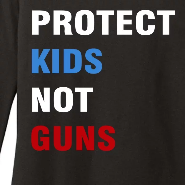 Protect Kids Not Guns Womens CVC Long Sleeve Shirt