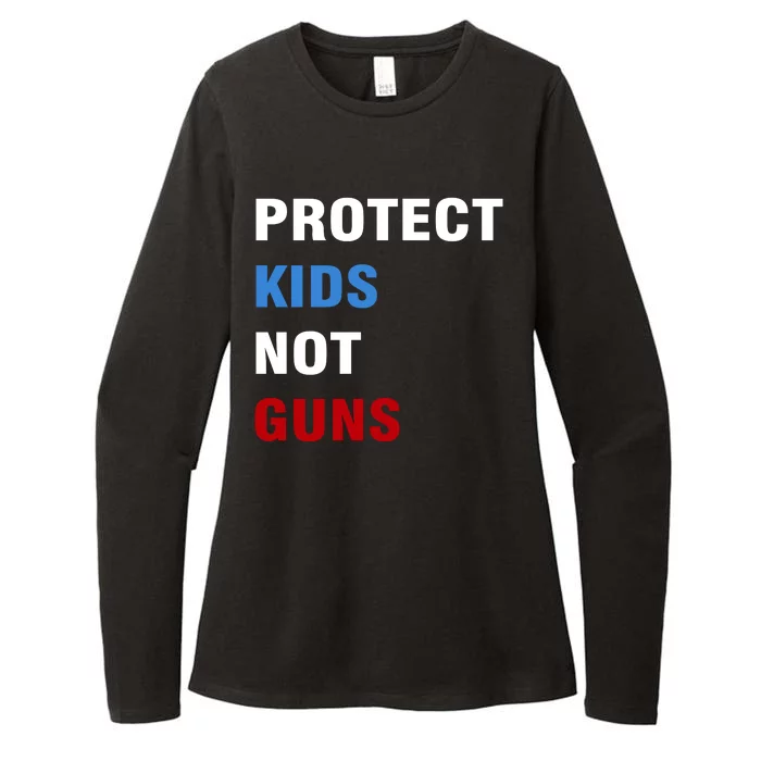 Protect Kids Not Guns Womens CVC Long Sleeve Shirt