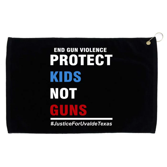 Protect Kids Not Guns Justice For Uvalde Texas Grommeted Golf Towel