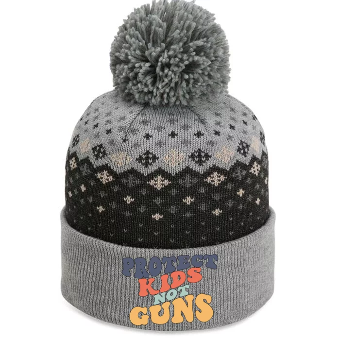 Protects Kidss Not Guns The Baniff Cuffed Pom Beanie