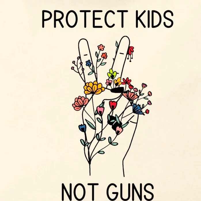 Protects Kidss Not Guns Zip Tote Bag